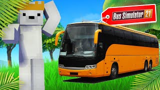 Je Deviens Conducteur de BUS  Bus simulator 21 [upl. by Eerihs]