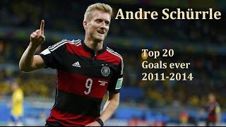 Andre Schürrle  Top 20 Goals ever  Magic Right Foot  20112014 HD [upl. by Hairym920]