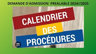 PROCEDURECALENDRIER CAMPUS FRANCE 20242025MoneyMindset2597 [upl. by Alexandre]