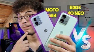 ¡Ojito a esto  Moto Edge 40 Neo vs Moto G84 [upl. by Torre]