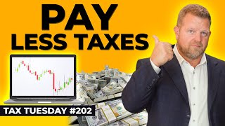 How Day Traders Can Reduce Taxes Legally  Tax Tuesday 202 [upl. by Nahtnoj478]