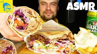 ASMR Döner Dürüm und Döner Box essen 🥙😋 [upl. by Treblah]