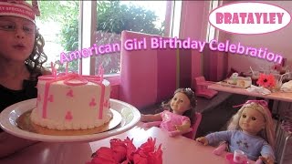 An American Girl Birthday Celebration WK 1902  Bratayley [upl. by Anwahsit]