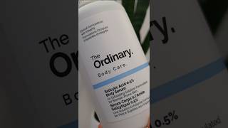 THE ORDINARYSALICYLIC ACID 05 BODY SERUMEXFOLIANTE CORPORAL ACNÉIMPERFECCIONES bodycare [upl. by Aryad]