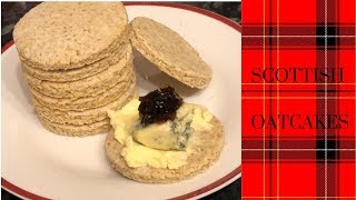 Simple amp easy Scottish oatcakes recipe  Bake with me [upl. by Euk]