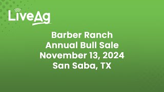 Barber Ranch Annual Bull Sale [upl. by Eziechiele]