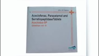 Aceclodus SP Tablet uses  price  composition  dose  side effects  review  in hindi [upl. by Etteloiv]