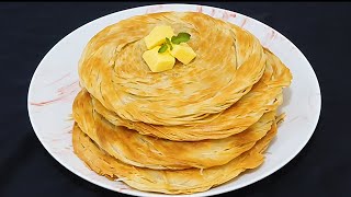 রেস্টুরেন্ট স্টাইল লাচ্ছা পরোটা  Laccha Paratha Recipe  Breakfast Recipe [upl. by Etnohs]