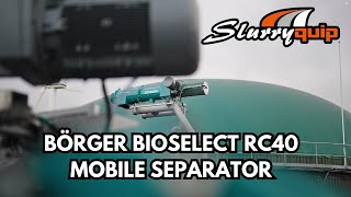 Slurryquip Börger Bioselect RC40 Mobile Separator [upl. by Shimkus]