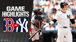 Red Sox vs Yankees Game Highlights 7624  MLB Highlights [upl. by Hoffert236]