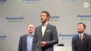 Justin Timberlake announces Myspace TV at CES 2012 [upl. by Aerdnaid747]