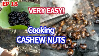 Cooking Cashew Nuts  Kasoy  Roasting Cashew nuts  Ep 18  Food Travel Music [upl. by Elisha]