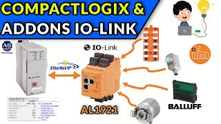 🔵✅IOLINK DEVICES ADDON CON PLC COMPACTLOGIX [upl. by Profant]