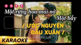 Karaoke Ước Nguyện Đầu Xuân Lofi  Tina Hồ  Beat Gốc [upl. by Olin642]