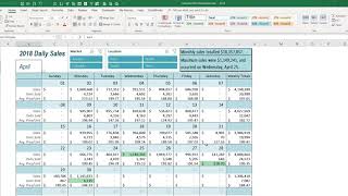 Excel Calendar Dashboard [upl. by Mina]