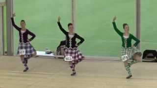 Cowal 2015  Friday 14 yo Highland Fling  Elisha Scobie 463 [upl. by Ecnatsnoc]