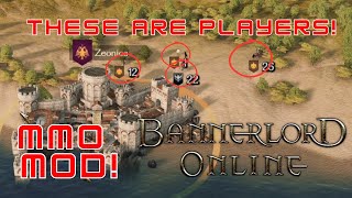 FIRST LOOK AT BANNERLORD ONLINE THE MMO MOD [upl. by Dygert]