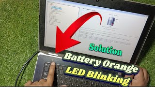 Dell Latitude Battery indicator keeps blinking Orange solution [upl. by Javed]