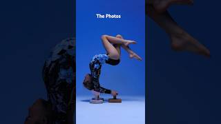 Contortionist recreates photos viral shorts [upl. by Jaunita]