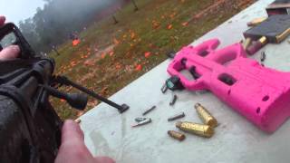 Shooting the Aklys Defense quotHadesquot 50BMG [upl. by Otilrac]