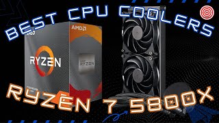 5 Best CPU Coolers for Ryzen 7 5800X – air and aio coolers 2023 [upl. by Ahtekahs]