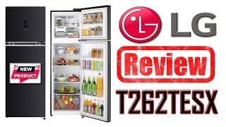 lg t262tesx  lg new double door refrigerator  246 litre  3 star  review  features [upl. by Puglia908]