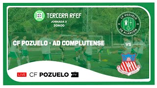 🔴 DIRECTO  CF POZUELO 🆚 AD COMPLUTENSE ALCALA  J3 [upl. by Auston741]