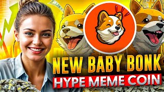 Baby Bonk New Hype Meme Coin  Buy Their Token Trade Or Earn [upl. by Yager]