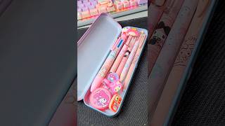 Filling My Pencil Box With My Melody Stationery 🩷🎀 cute [upl. by Naened736]