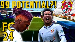 INSANE WONDERKID SIGNINGS  FC24 Road To Glory Modded Career Mode [upl. by Darnok]