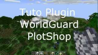 TUTO WorldGuard et PlotShop Définir des Régions [upl. by Aniger]