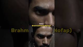 Nofap transformation 1 year ❌💦 shorts viral nofap brahmacharya [upl. by Ciri31]