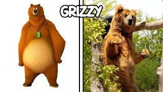 Grizzy And The Lemmings Characters In Real Life 🐻 [upl. by Rydder]