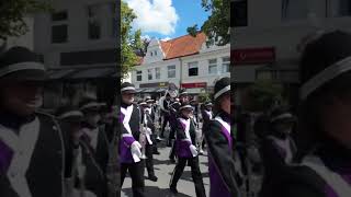 Drum en Showfanfare DSG Menaam 🥁 Rasteder Musiktage 2024 [upl. by Elumas]