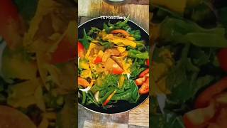 Small fish with pumpkin leaf recipe shortvideo [upl. by Noelyn]