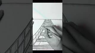 Simple and easy to learn landscape painting painting pencildrawing artdrawing nature [upl. by Lucienne]