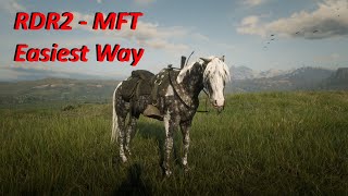 Missouri Fox Trotter under 3 minutes EASY METHOD  RDR2 [upl. by Nonnahsed]