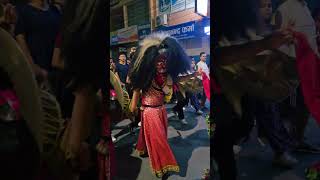 lakhey at Nayabazar Pokhara travel festival Nepal Pokhara culture [upl. by Aimaj]