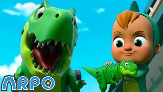 Living Toy Dinosaur  ARPO the Robot  Full Episodes  Season 6  Episode 12 [upl. by Anirehtak]