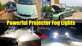 Installed Project Fog lights in project0555  GPNE Project Fog Lamp [upl. by Emirej]