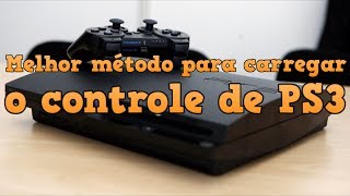 JEITO FÁCIL DE CARRREGAR CONTROLE DE PS3 2023 [upl. by Allimak200]