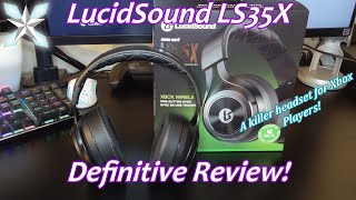 LucidSound LS35X Review A Killer Xbox Headset [upl. by Treblih]