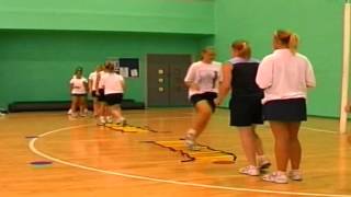 SAQ® Netball Training Speed Agility Quickness SAQ® [upl. by Danielle]