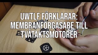 Förgasare till motorsåg grästrimmer röjsåg osv [upl. by Aititel797]