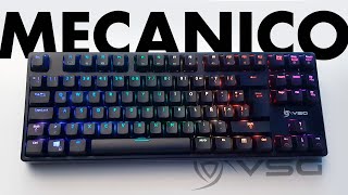 Unboxing Teclado Mecánico VSG ALNITAK [upl. by Ferro]