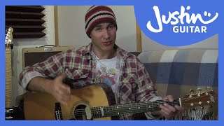 JUSTIN Method Training Exercises 1 Guitar Lesson IM118 How to play IF Stage 1 [upl. by Hillinck]