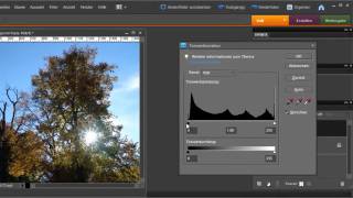 Photoshop Elements  Sonnenstrahlen durch ein Bild fluten lassen [upl. by Aneez]
