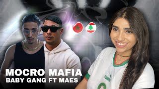 🇱🇧 🇲🇦  BABY GANG  MOCRO MAFIA FT MAES Reaction [upl. by Publias]