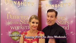 Anton Du Beke and Erin Boag BBC Strictly Come Dancing Professionals at Donaheys Weekend Breaks [upl. by Rann299]