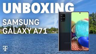 Nuevo Teléfono Samsung Galaxy A71 5G Unboxing  TMobile Español [upl. by Neelat280]